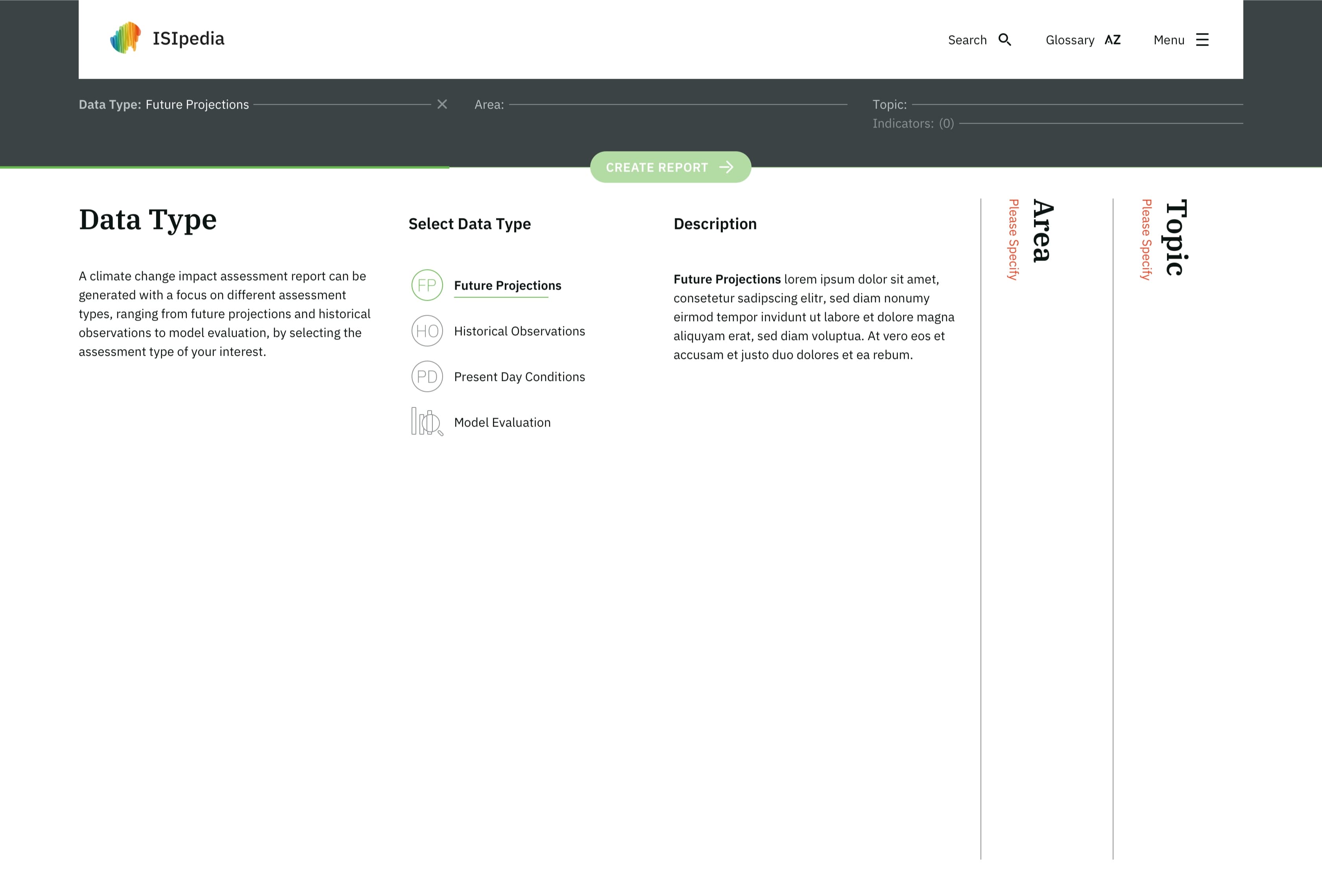 desktop and mobile view of the ISIpedia website