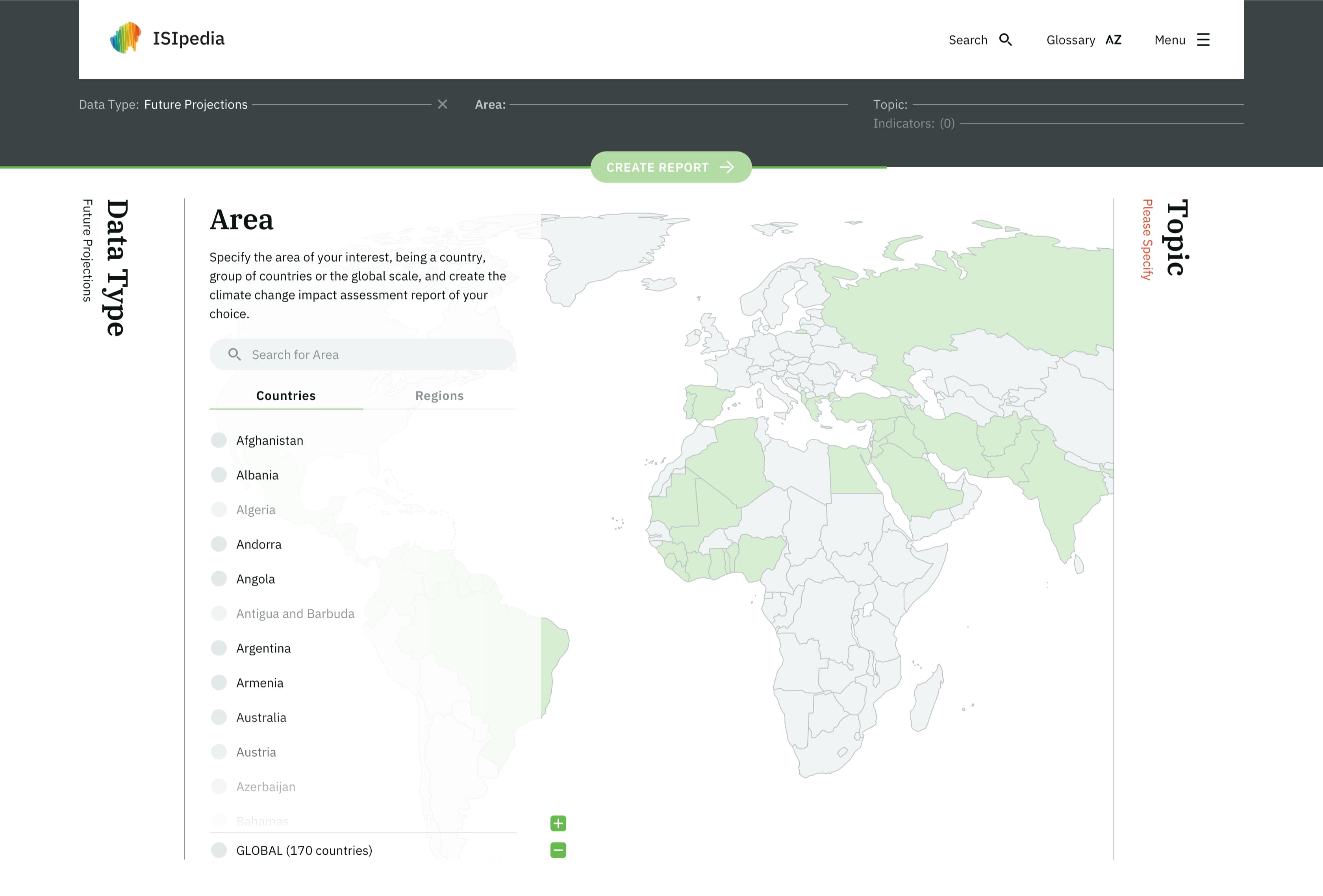 desktop and mobile view of the ISIpedia website